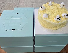 [후원] 2026.07.21(화) 김해자원봉사센터+은성제과제빵 학원 물품(고구마케이크)후원