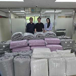 [후원] 2026.04.27(월) 지티컴퍼니(모엘르) 조민국 후원자님  물품(이불류) 후원